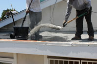 Wash flat roofing repair