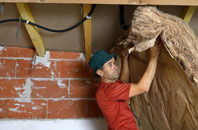 Wash tapered roof insulation